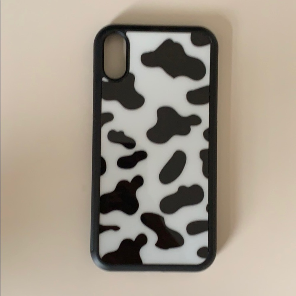 Cow print phone case iPhone XR